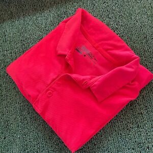 Nike Golf Men's Performance Golf Shirt Red Size Large